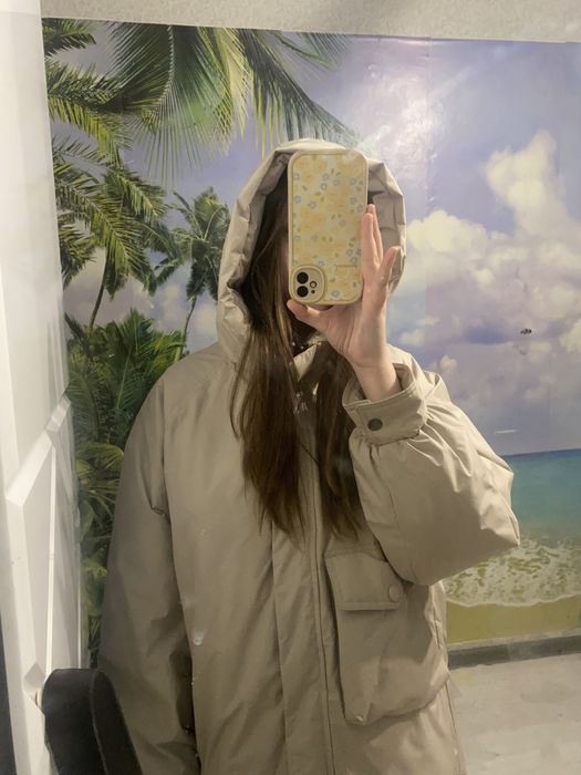 Куртка оверсайз зима