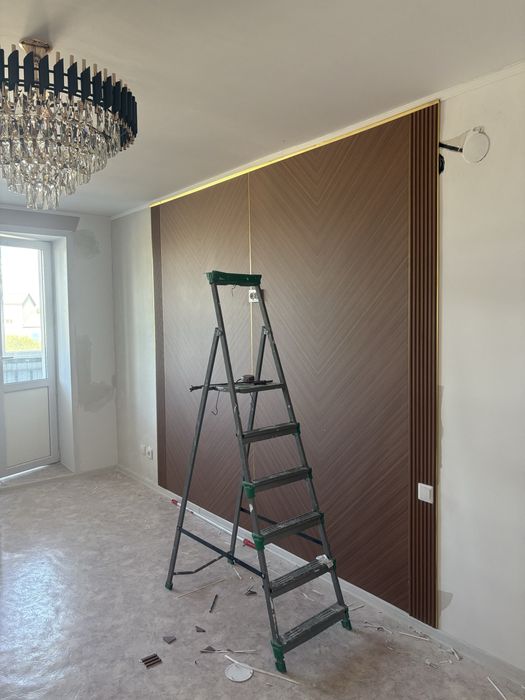 Качественная поклейка обоев