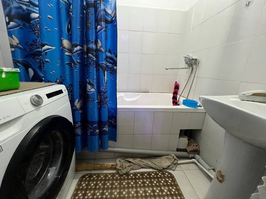 Сдается 3х комнатная квартира
С обстановкой 
В горде Алмалыке