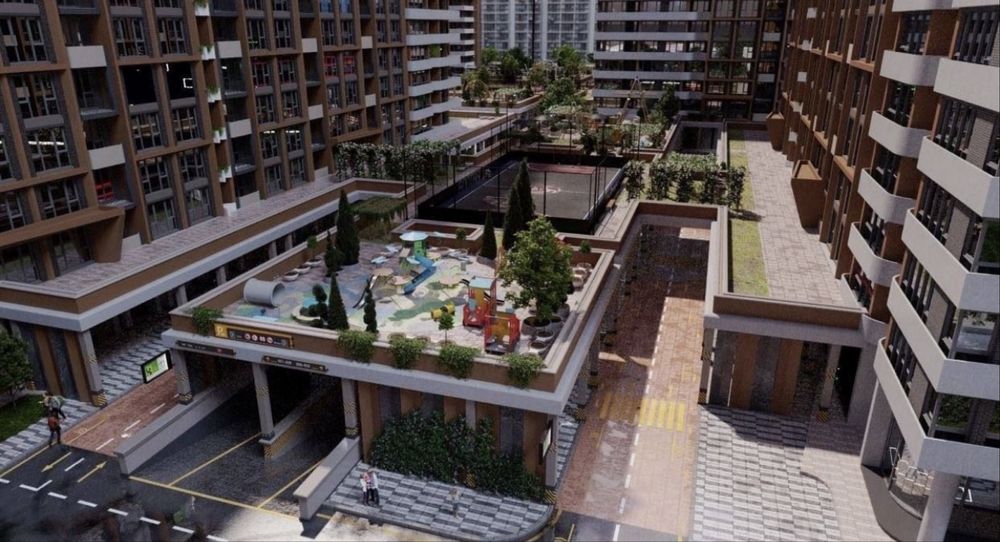 2к 49м² Bobur Residence Яккасарай 3 этаж 3.2м потолки