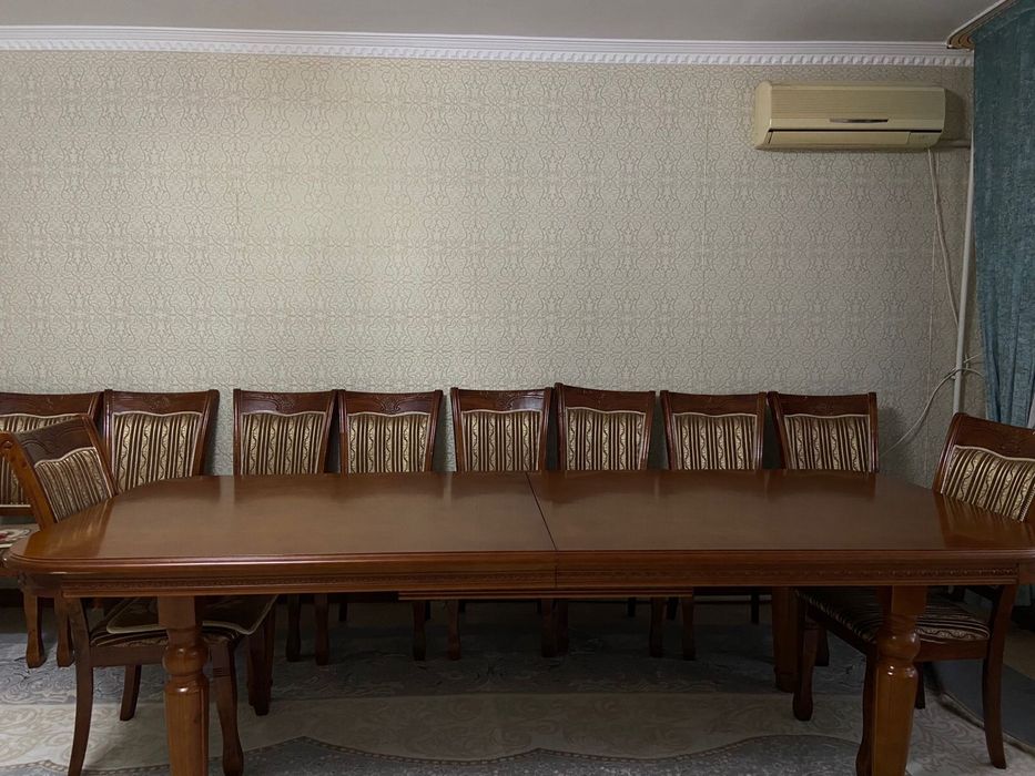 Стол, орындык 12 штук