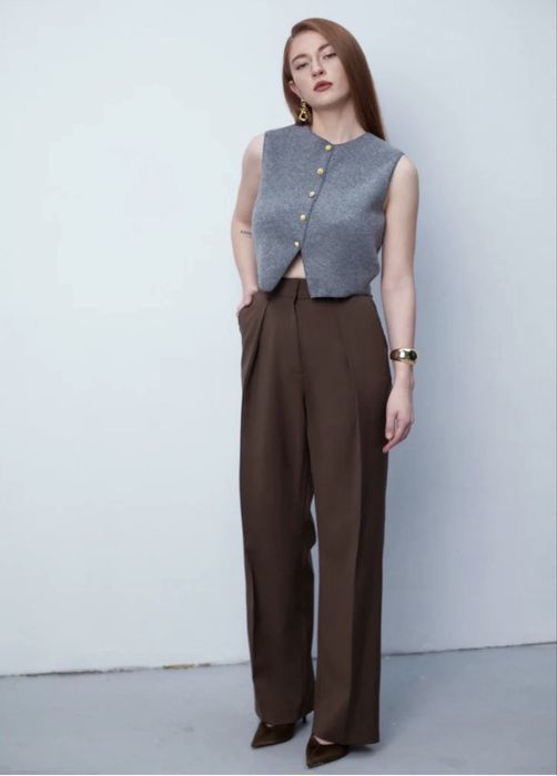 Teadore панталон с басти