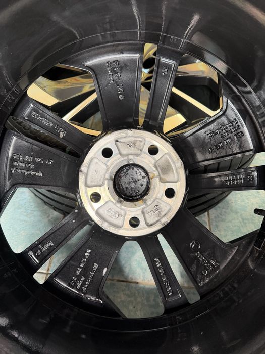 Jante aliaj R18 originale SKODA Octavis RS Superb 225/45/18 Bridgeston