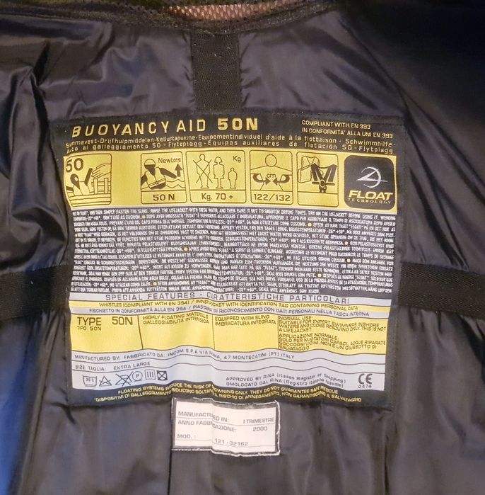 Geacă FLOAT Technology, (preț piață 500 €)