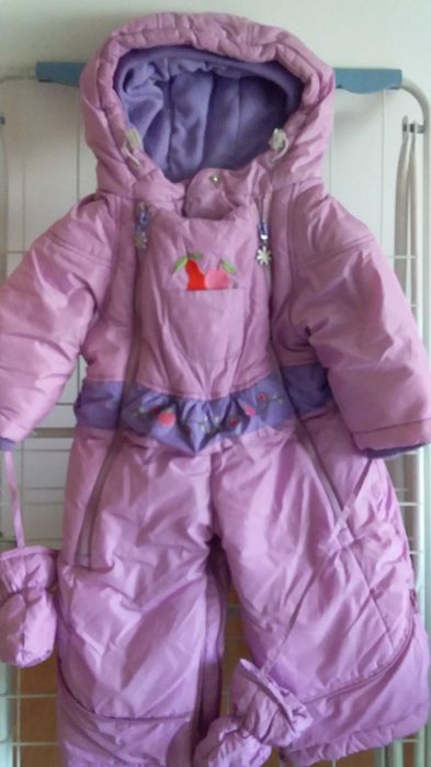 Детский зимний комбинезон