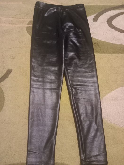 Colanti imblaniti Imitație piele M