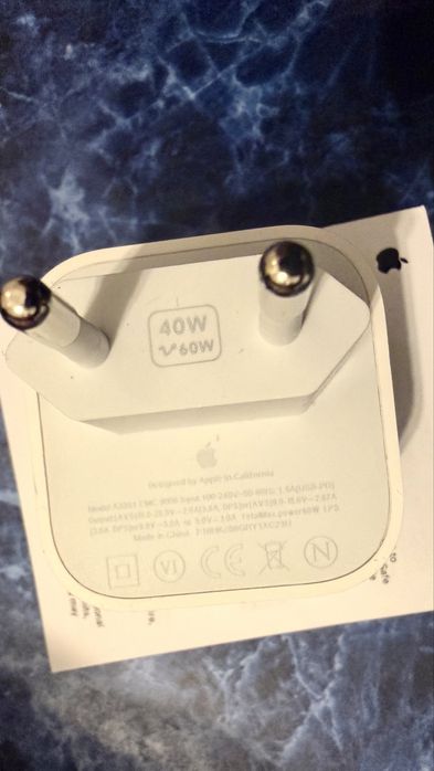 Incarcator Apple 40w adaptive max 60w