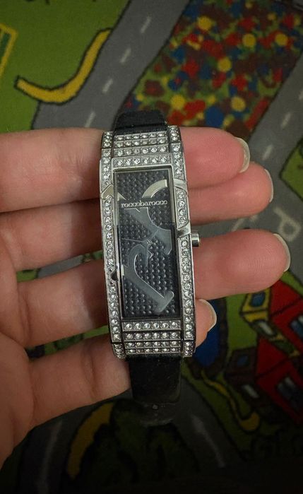 Ceas RoccoBarocco cu cristale Swarovski