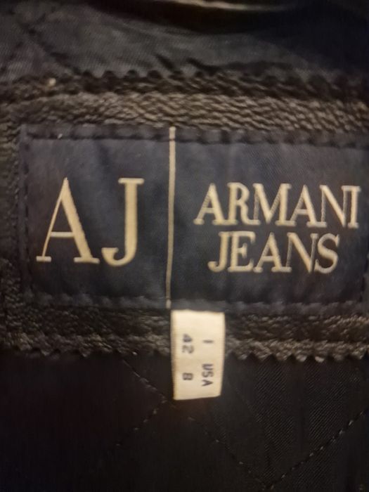 Кожено яке Armani Jeans