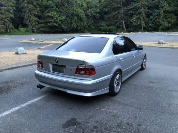 Задний бампер BMW E39 Zender