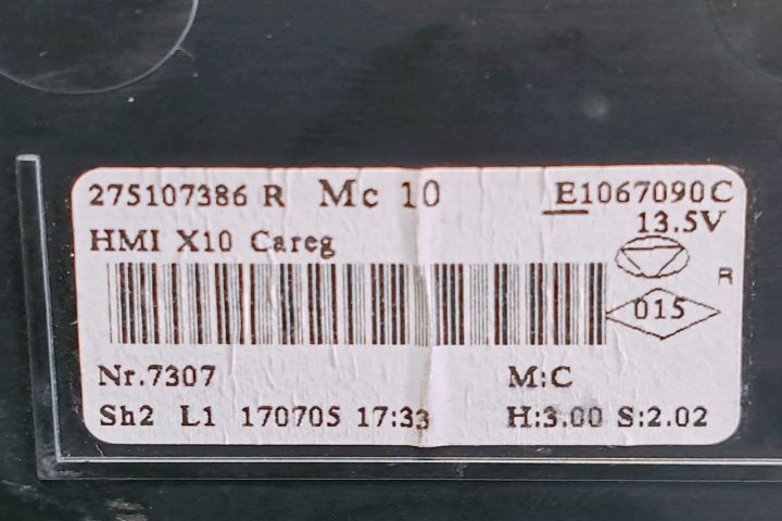 Panou comanda AC  climatronic 275107386R Renault Clio a 4-a generatie