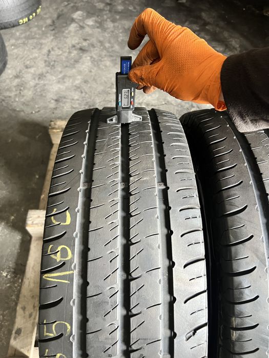 2 anvelope vara 235/65/16 C , Uniroyal , DOT 2021 , 6.3 mm
