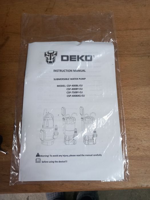 Pompa submersibila Deko