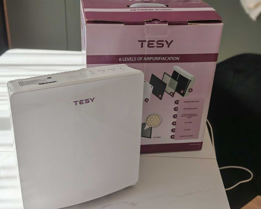 Пречиствател на въздух Tesy AC 16EHCI, 6 Нива за филтриране на въздуха, 52 W