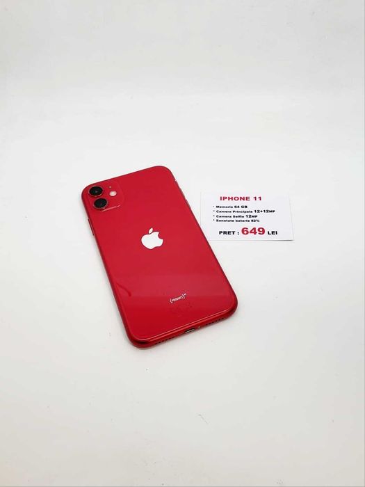 iphone 11 64gb red second hand si noi de vanzare • Anunturi • OLX.ro