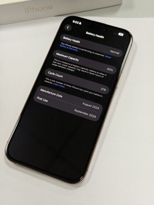 IPhone 16 Pro Max 512 GB Desert Titanium ! Като НОВ !