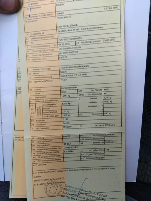 Suzuki grand vitara 1,6 benzina