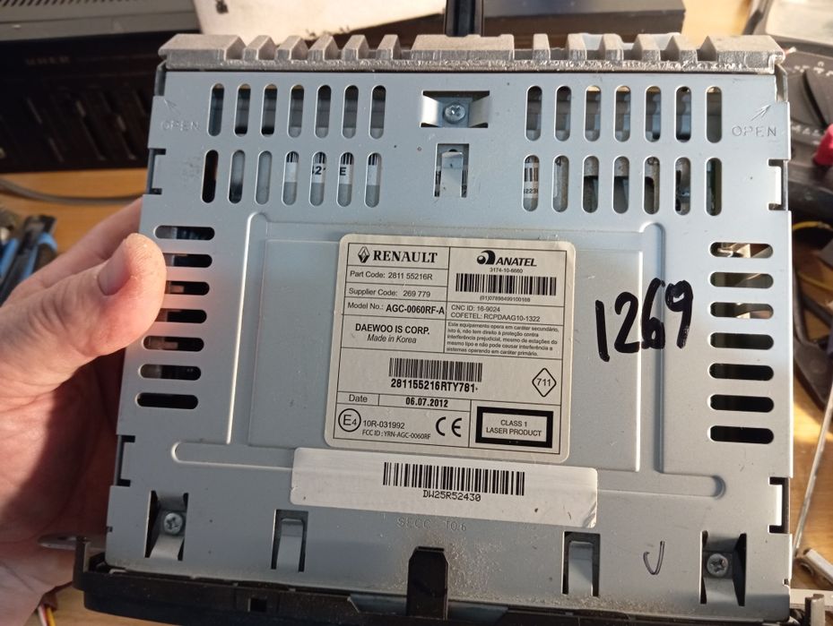 Radio cd Dacia cu Bt