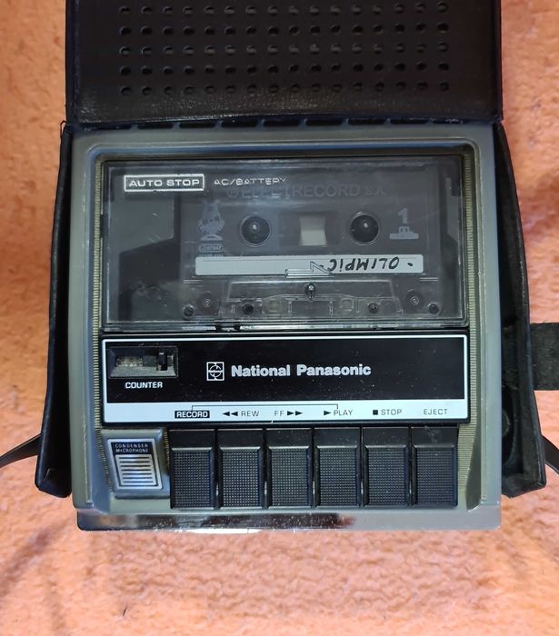 Casetofon de colecție "National Panasonic"
