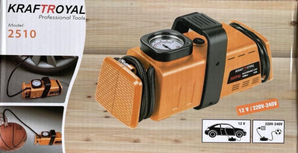 Компресор за гуми 220V/24V