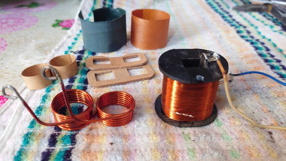 Обмоточный провод марки ПЭЛ сечением 0,15мм и 1,7мм