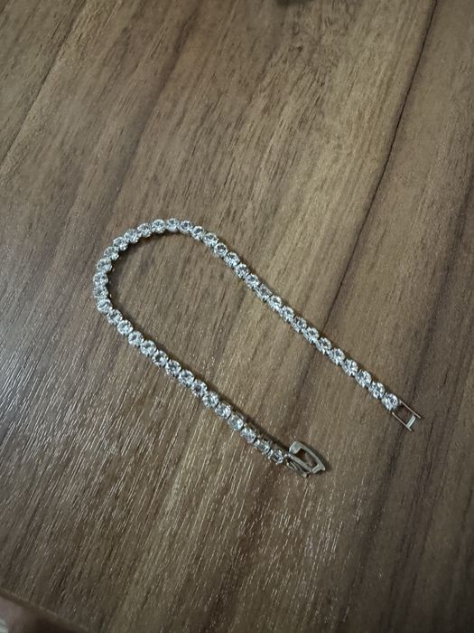 Браслет с бриллиантами (фианитами)