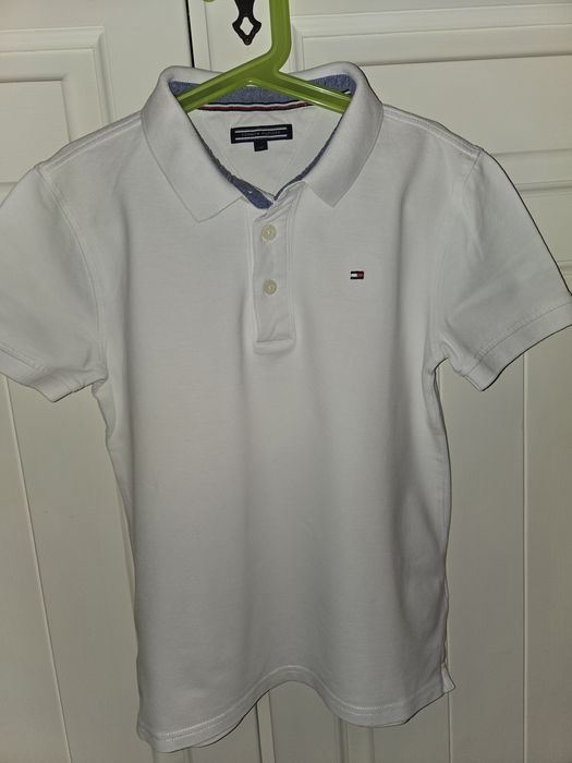 Tricou polo copii Tommy Hilfiger 6-10 ani, ca nou