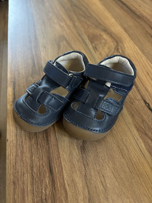 Кожени сандали за прохождане размер 20 Колев и Колев