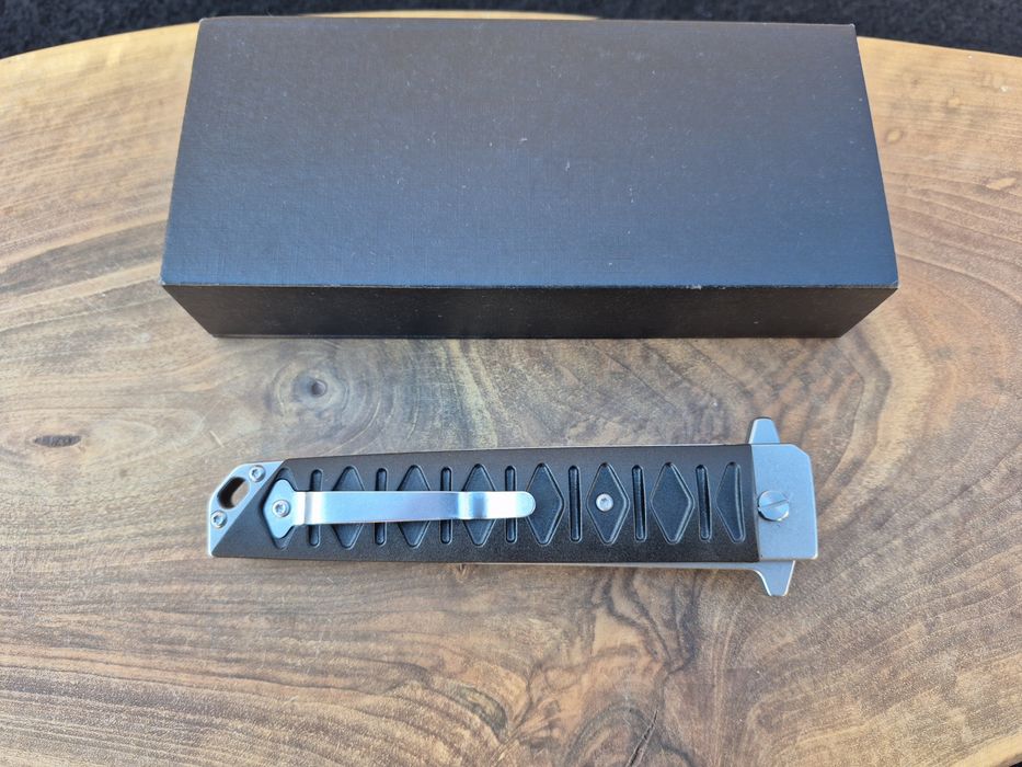 Сгъваем нож BRUTALICA BADYUK Tanto  Black Stonewash