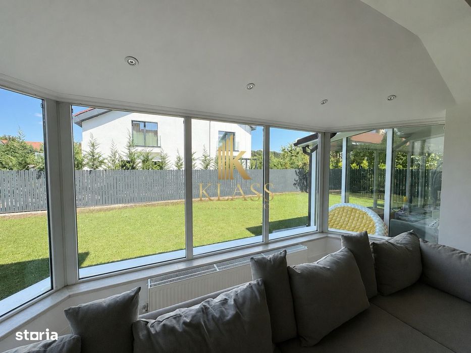 Casa moderna pentru inchiriere cu 4 dormitoare, gradina privata plus g