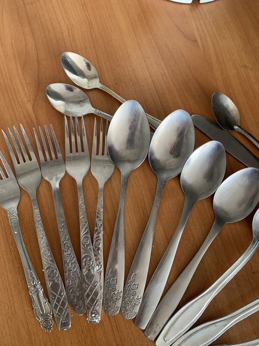Столовый предметы Ложки Вилки