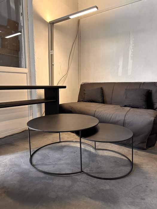 Masuta living metal negru Pro Living Grayson GRAY TBGIG115
