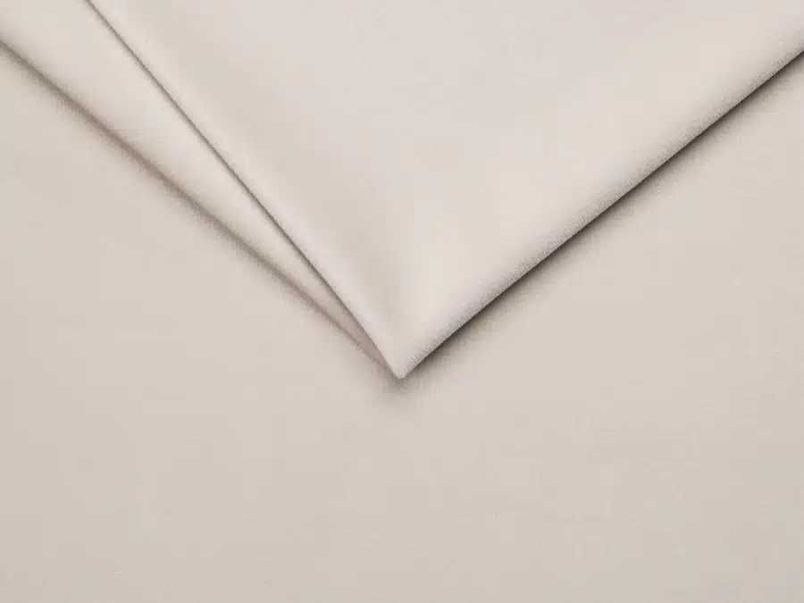 Pat Tapitat Cairo fix Crem Velluto 2 cu perne pe spatar