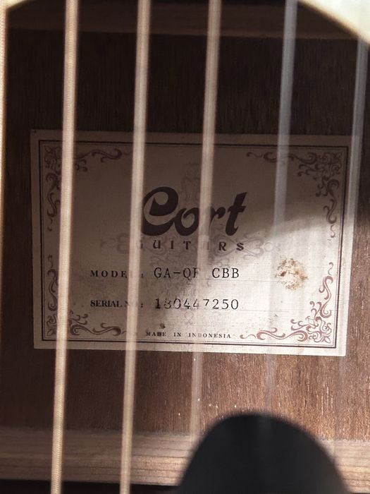 Cort GA-QF-CBB электроаккустика