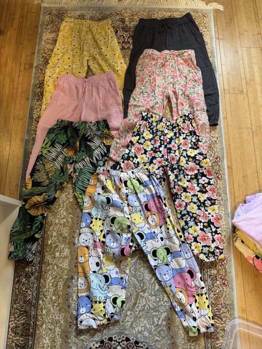 gradinita 8 tricouri zara ralph lauren si 7 perechi pantaloni  104