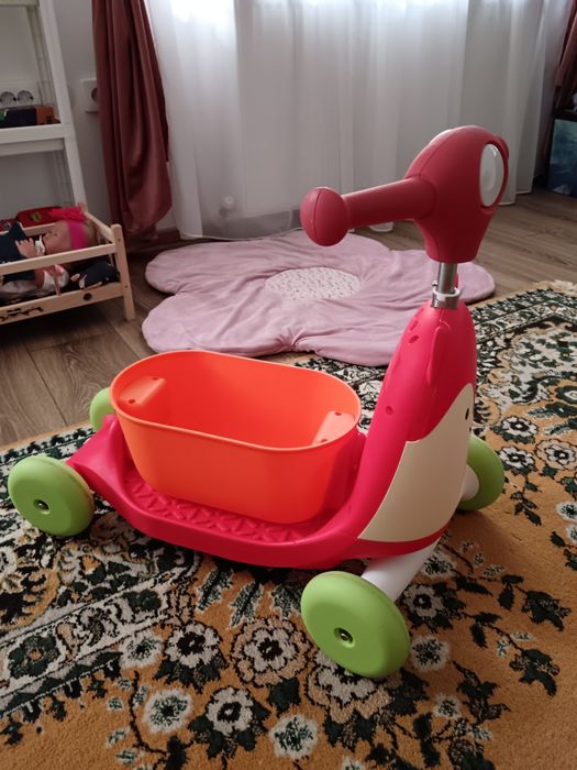 Scooter 3 în 1 zoo lisek