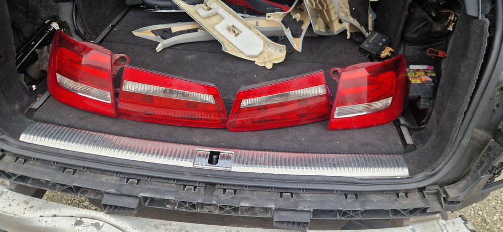 Scaune, banchete piele, faruri si triple audi a6 c7 avant