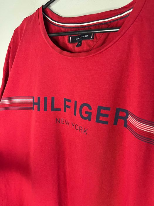 Tommy Hilfiger Logo Crew Neck T-Shirt Мъжка Тениска