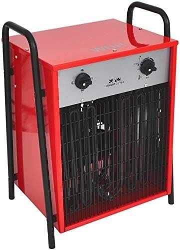 Електрически калорифер с вентилатор за горещ въздух WDH-IFH20 20kW трифазен