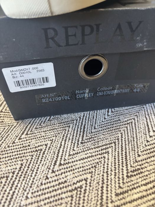 Кеды, кеды Replay, мужские кеды