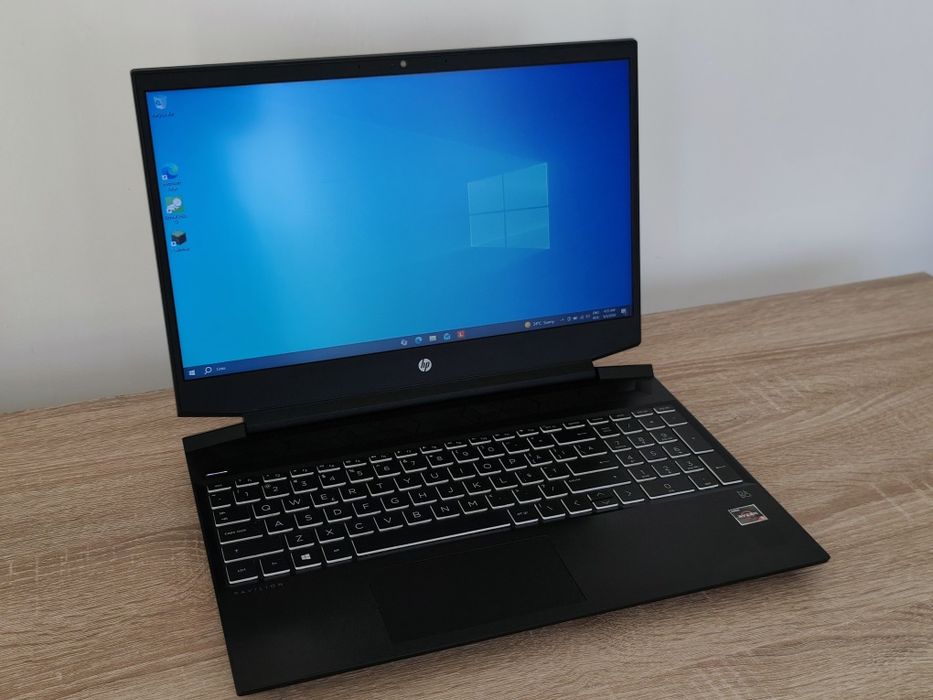 Laptop gaming HP pavilion 15 - rizen 5/ GTX 1650+AMD Radeon Vega 8