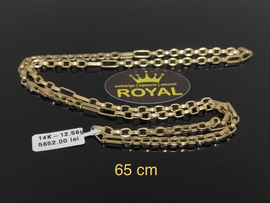 Bijuteria Royal CB : Lant aur 14k 585  12,56 gr