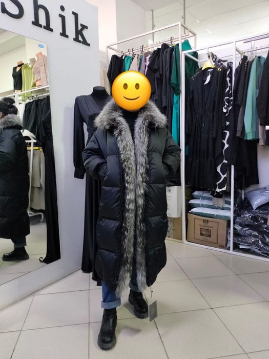 Куртка чернобурка