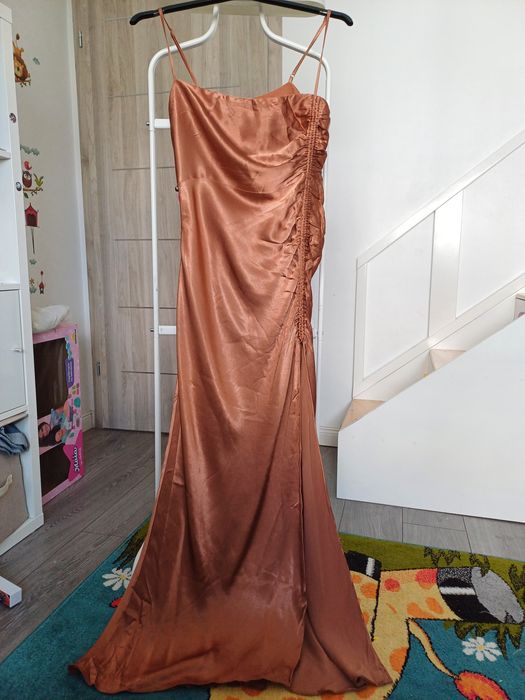 Rochie COS S M slip dress in bumbac