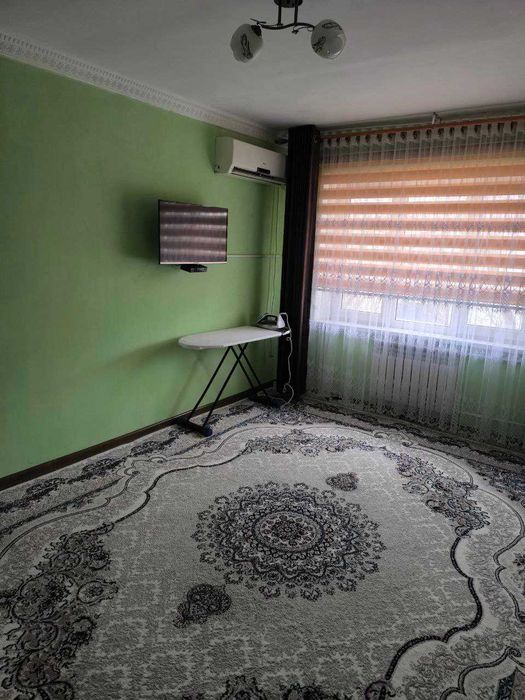 Танковойда 1 хонали квартира ижарага берилади.