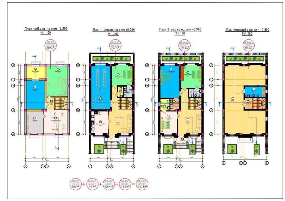 Продается Дом 3 сотки коробка Посольство США