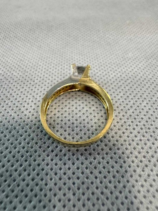 (Ag41) Inel aur, 14K B5812.1 - Certificat de garanție!