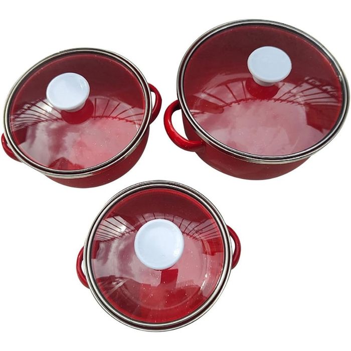 Комплект от 3 тенджери - 16см, 18см, 20см