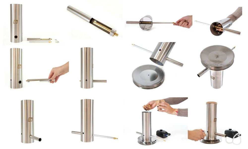 Generator Fum Rumegus Afumare Rece Afumatoare Carnat Carne Clisa AR