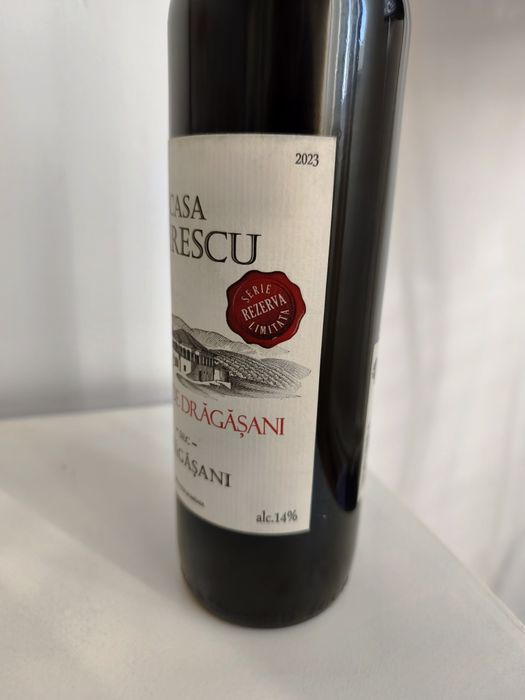 Vin Roșu Sec Casa Isărescu - Negru de Drăgășani 2023 (Rezervă Limitată)